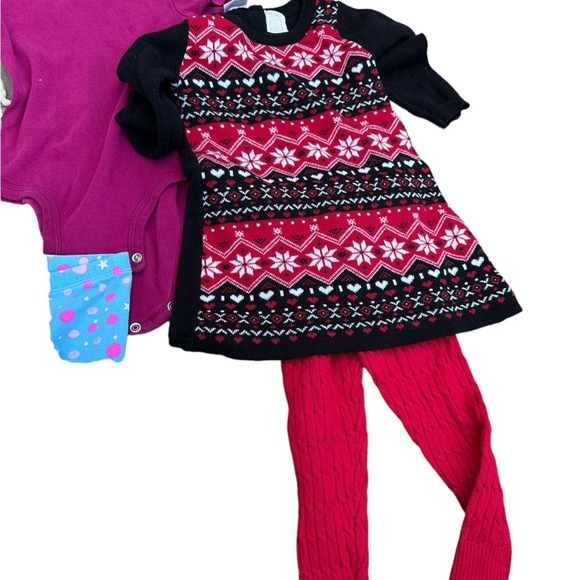 Carter’s Baby Clothes Bundle 18 Months Dresses, Pants, Shirts Leggings - Picture 9 of 16